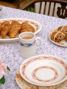 Heather breakfast mug Tabletop Ceramic Sharland England    - Collagerie