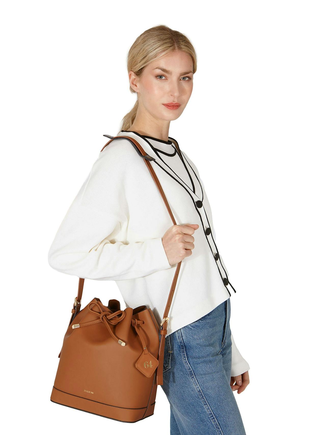 Mini Always Caramel leather bag Bolsos Paris/64    - Collagerie