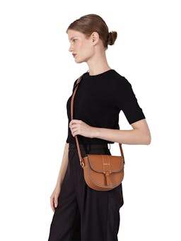 Mini Windsor Caramel shoulder bag Bolsos Paris/64    - Collagerie