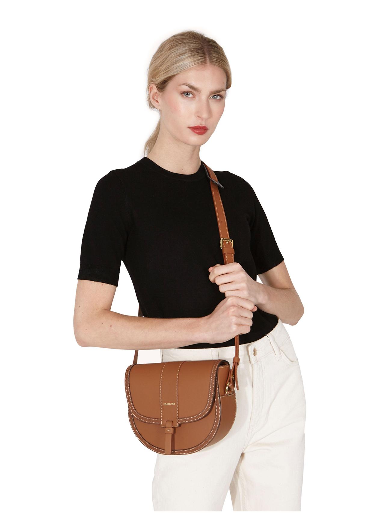 Windsor Caramel leather bag Bolsos Paris/64    - Collagerie