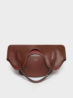 Ray leather bucket bag in Wine BAGS J&M Davidson    - Collagerie