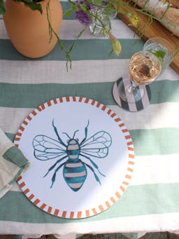 Wasp placemat Placemat Amuse La Bouche    - Collagerie