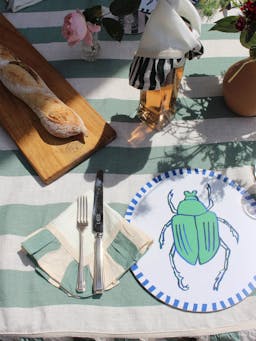 Beetle placemat Placemat Amuse La Bouche    - Collagerie