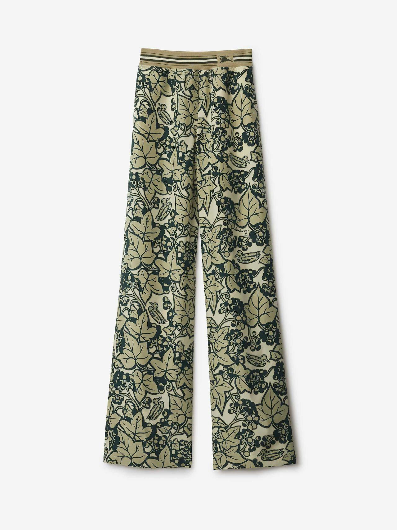 Ivy silk trousers