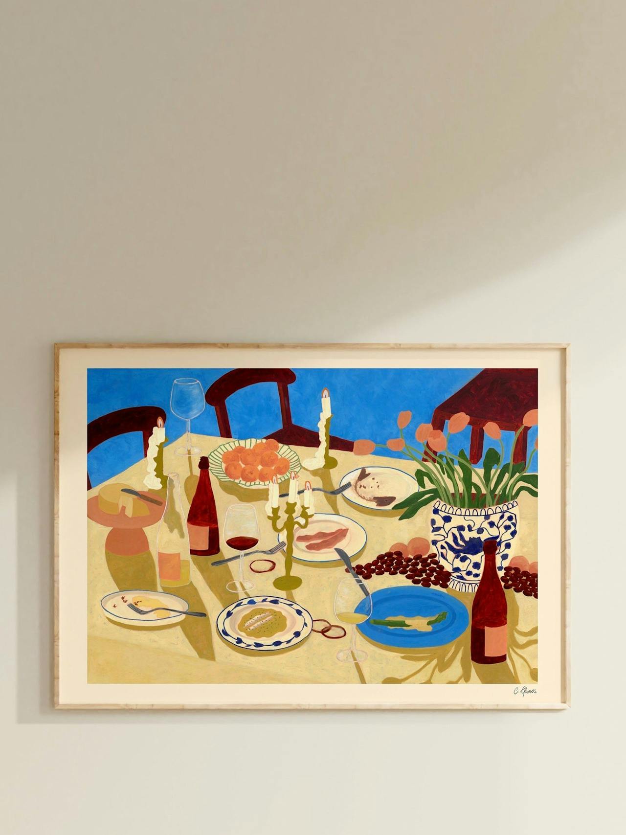 'After Dinner' print