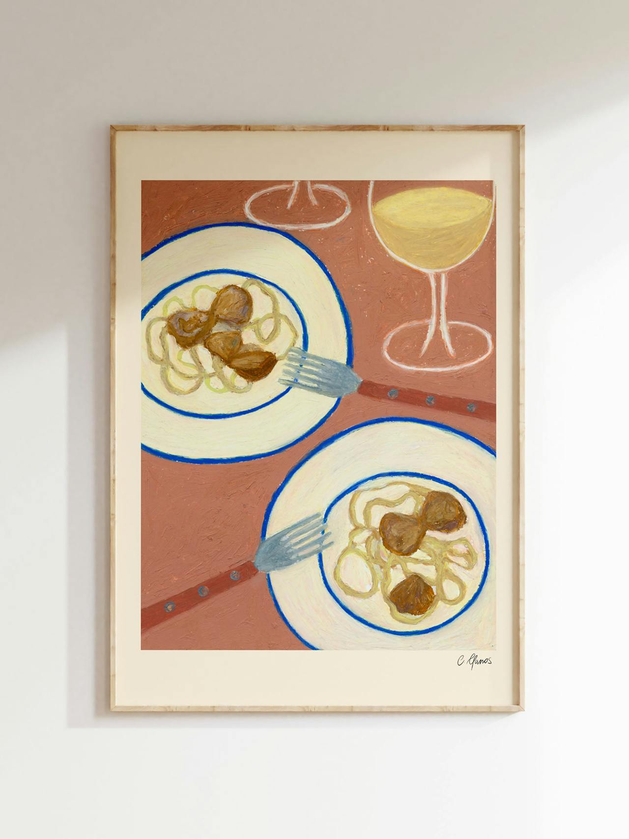 'Spaghetti Frutti Di Mare' print