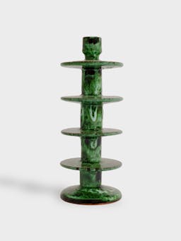 Large lava candlestick holder  Flukette    - Collagerie