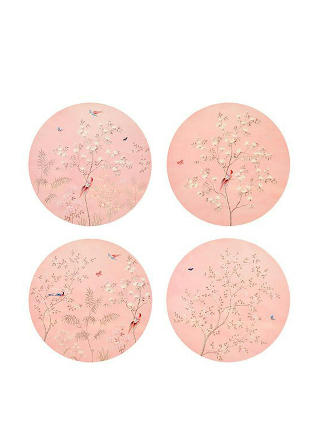 Pink chinoiserie placemats (set of 4)  Addison Ross    - Collagerie