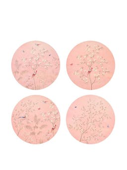 Pink chinoiserie placemats (set of 4)  Addison Ross    - Collagerie