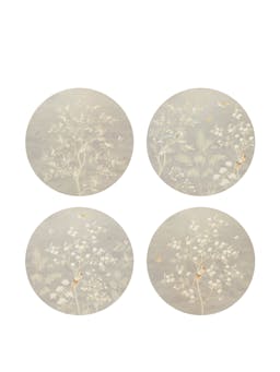 Grey chinoiserie placemats, set of 4  Addison Ross    - Collagerie