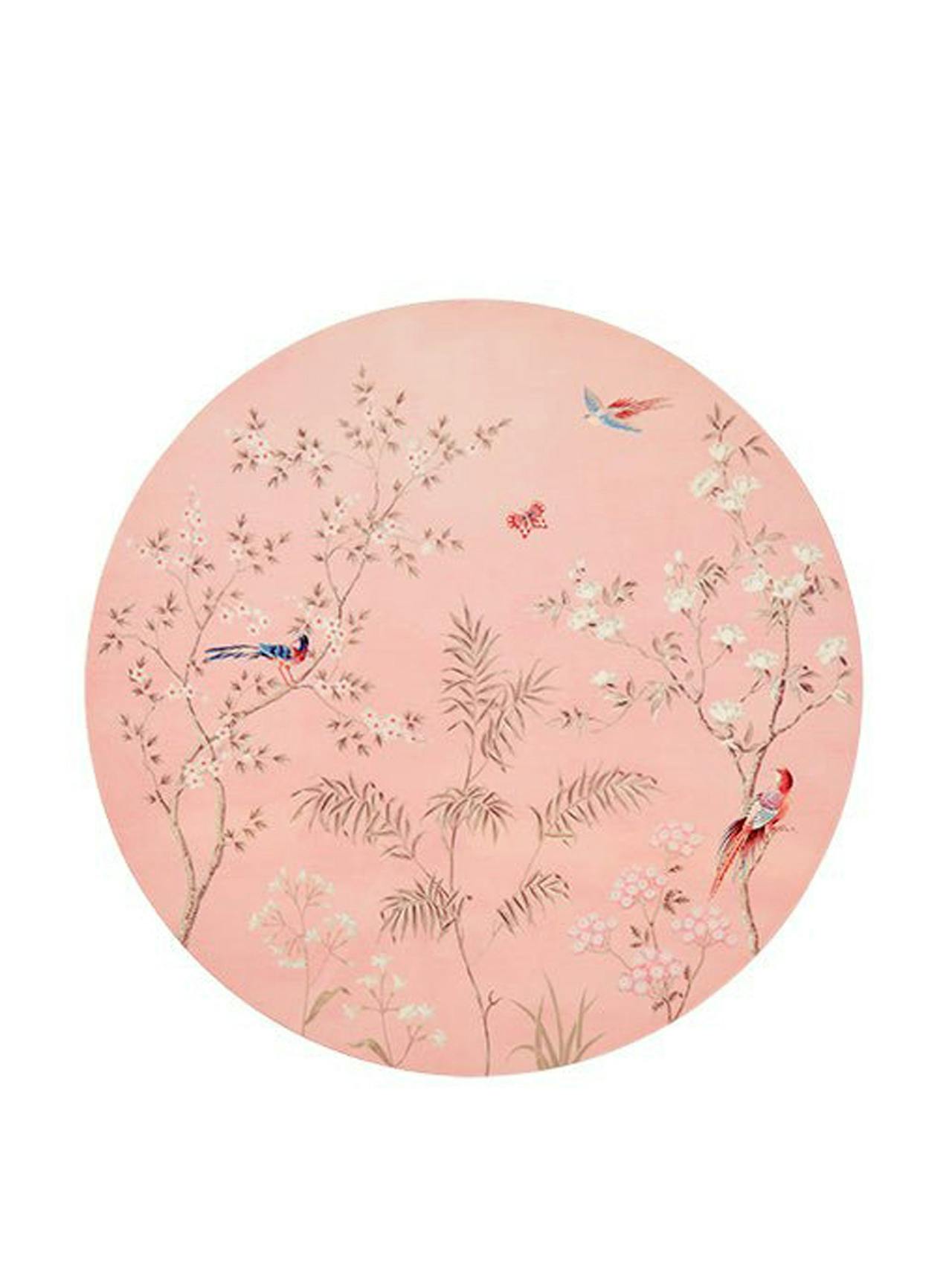 Pink chinoiserie placemats (set of 4)