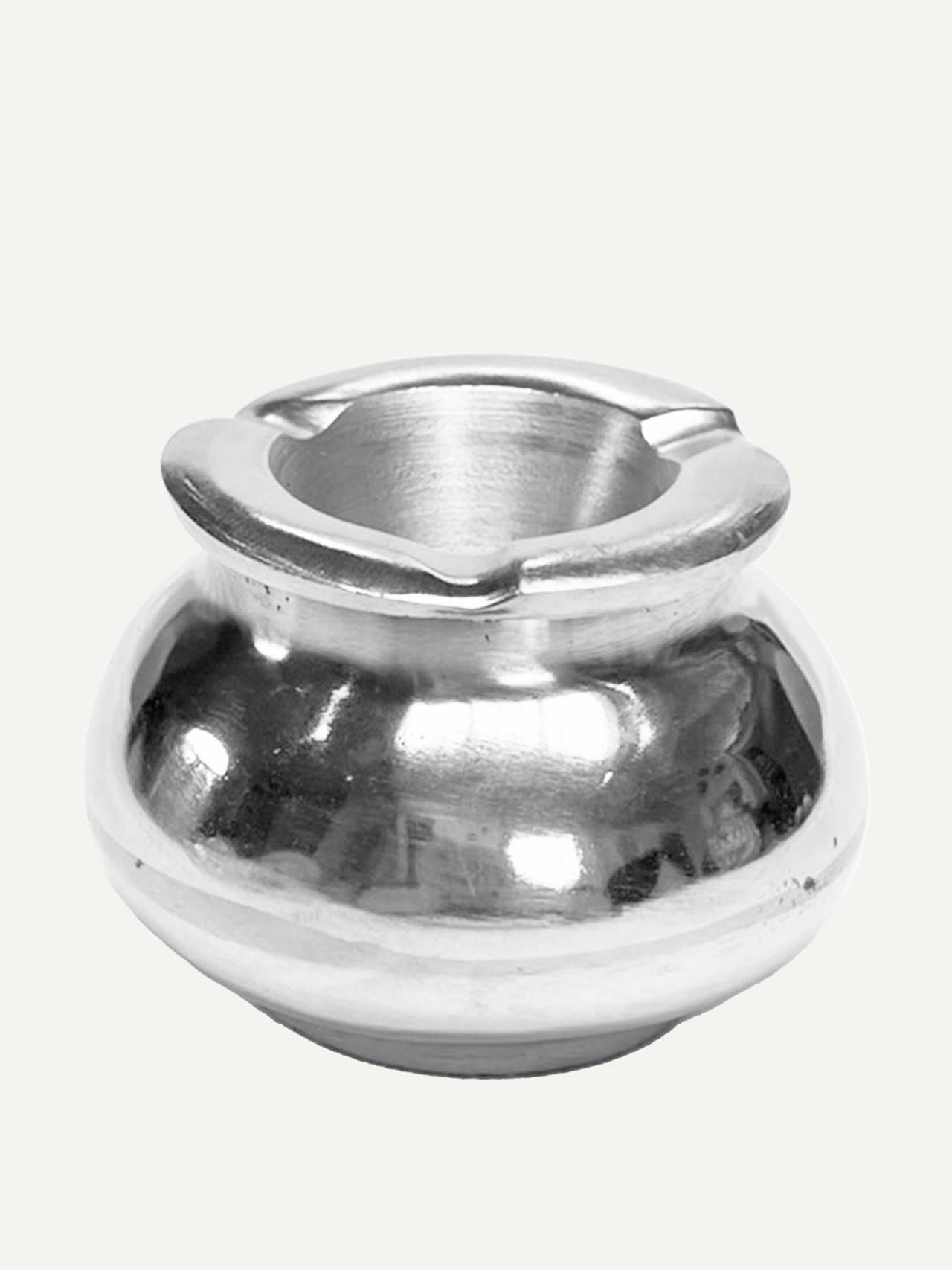 Silver Chrome ashtray