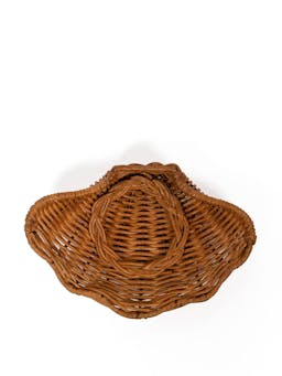 Concha dish Rattan Sharland England    - Collagerie