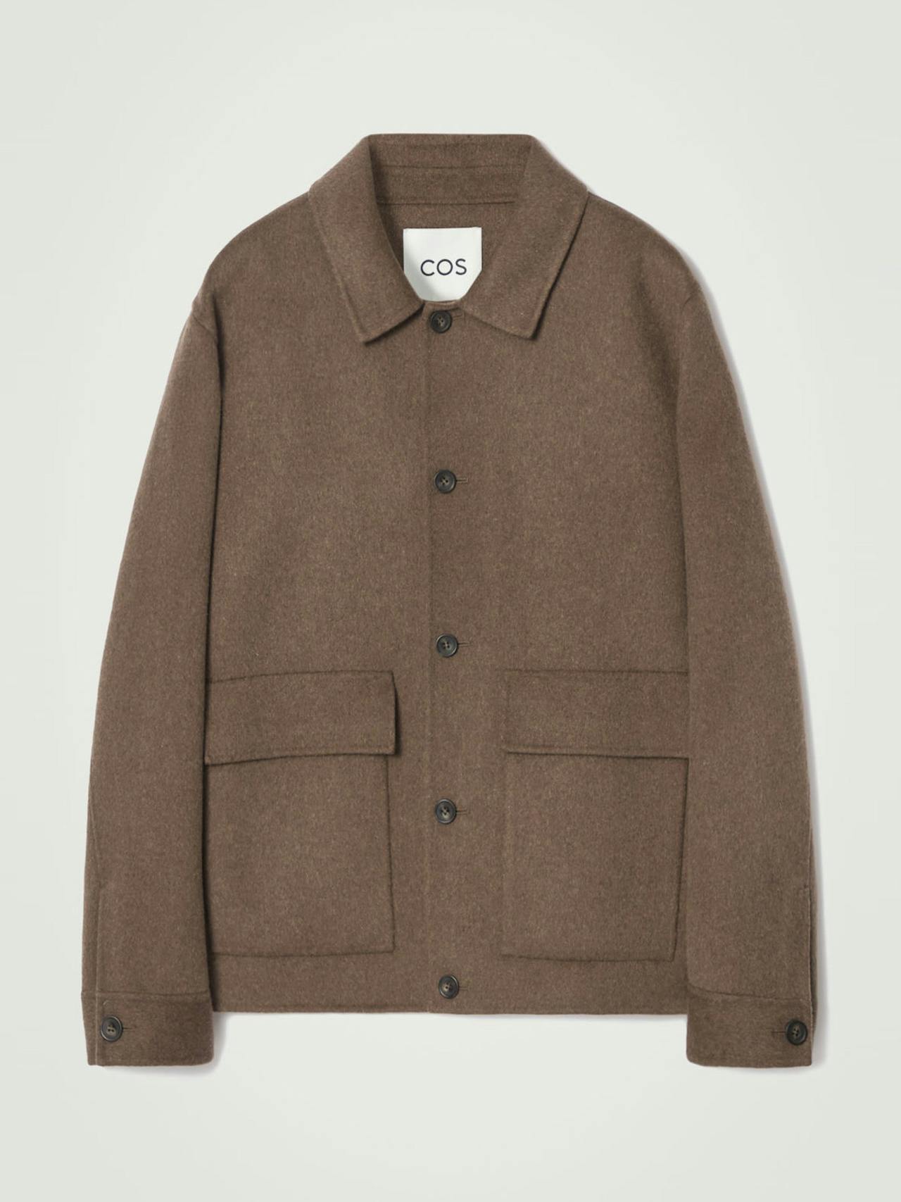 Double-faced wool jacket