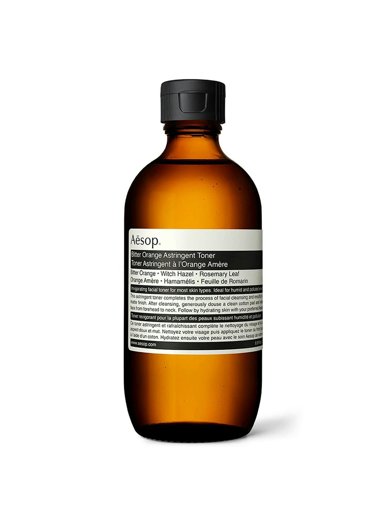 Bitter orange astringent toner