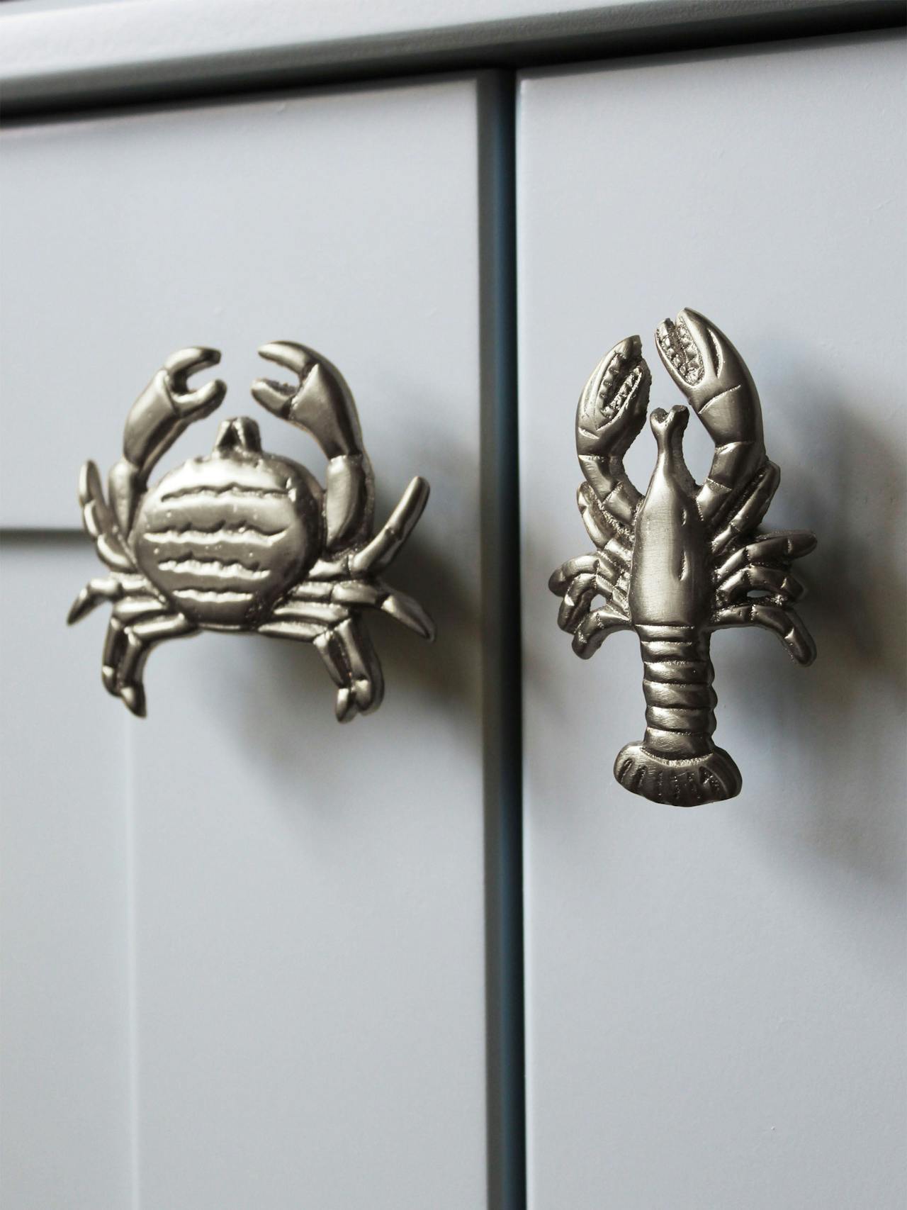 Lobster knob silver Hardware Amuse La Bouche    - Collagerie