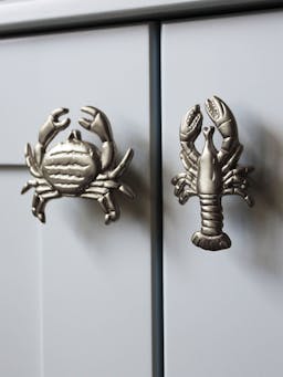 Lobster knob silver Hardware Amuse La Bouche    - Collagerie