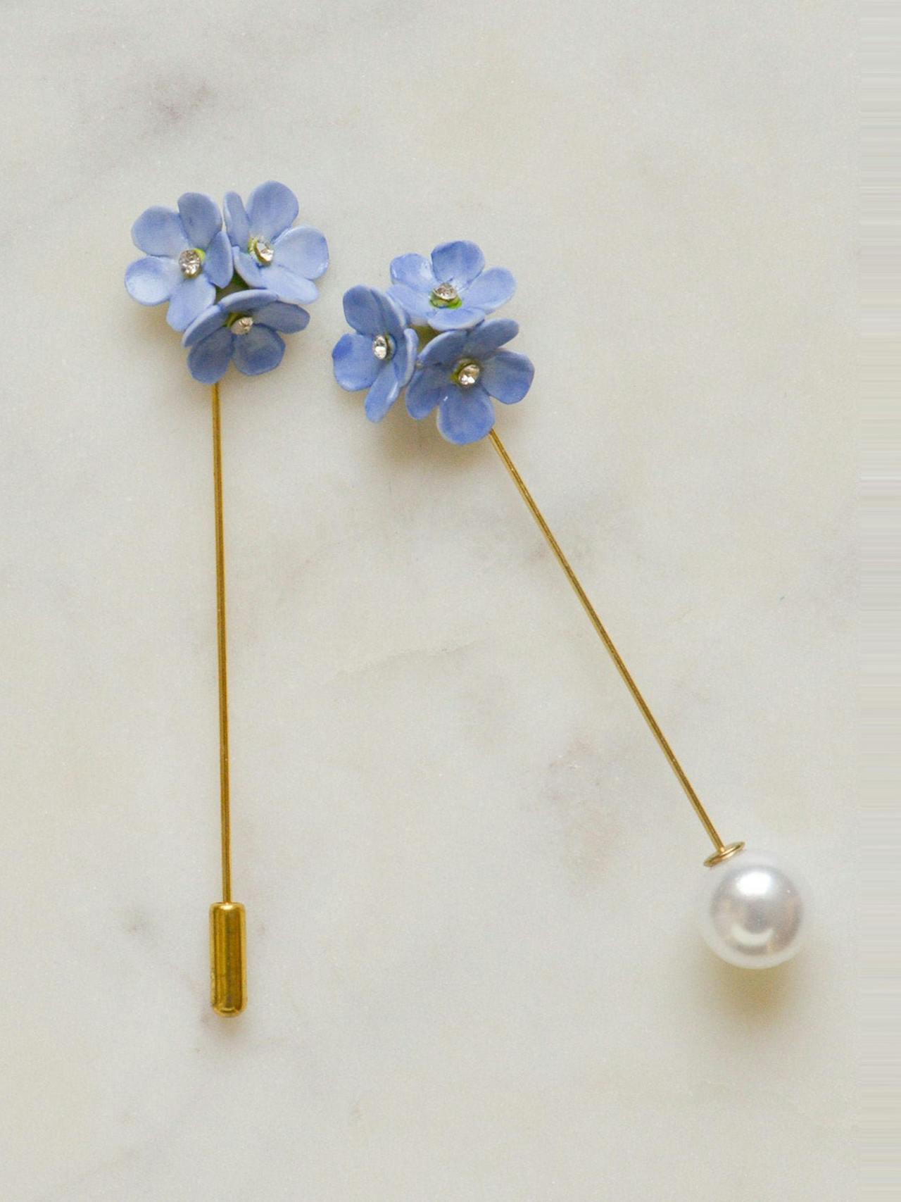 Forget Me Not brooch