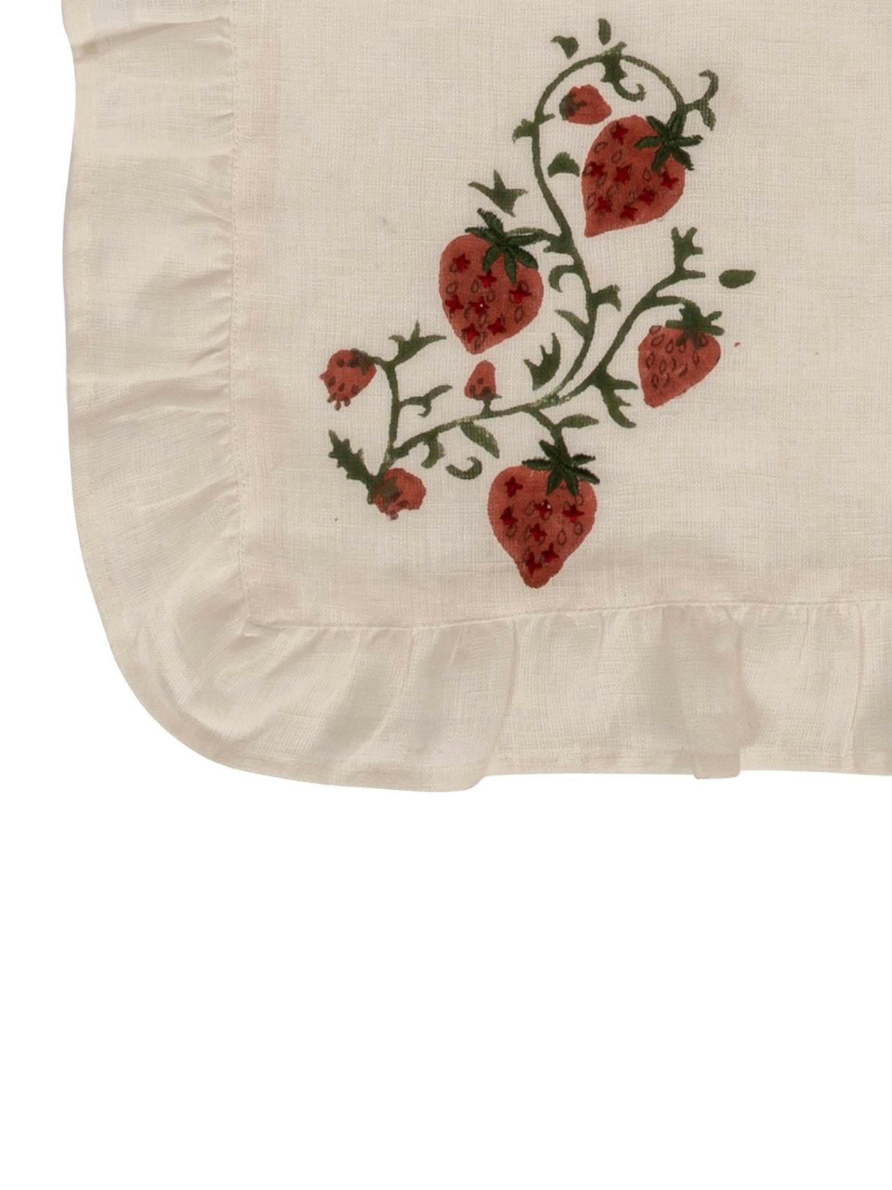 Fraises Des Bois napkins (set of 4) Interiors Sharland England    - Collagerie