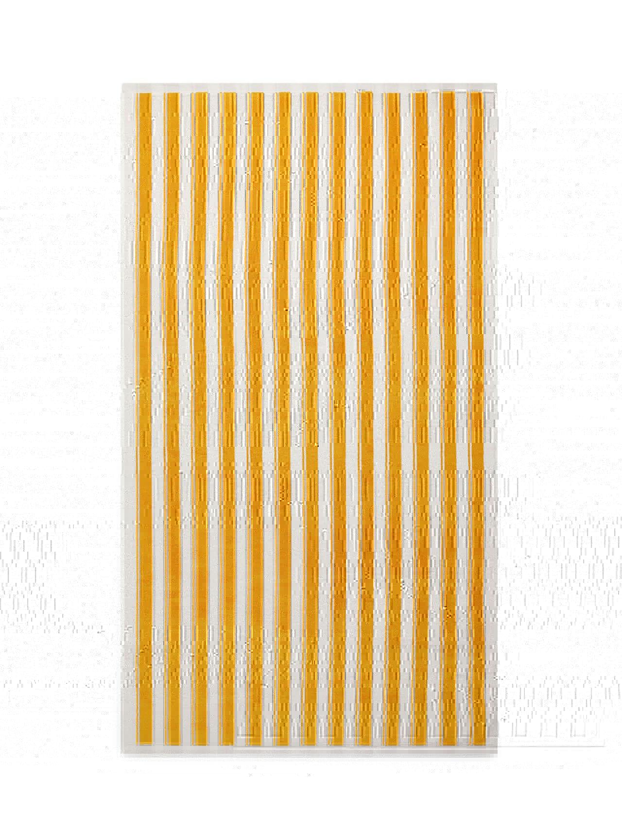 Two-sided striped beach towel