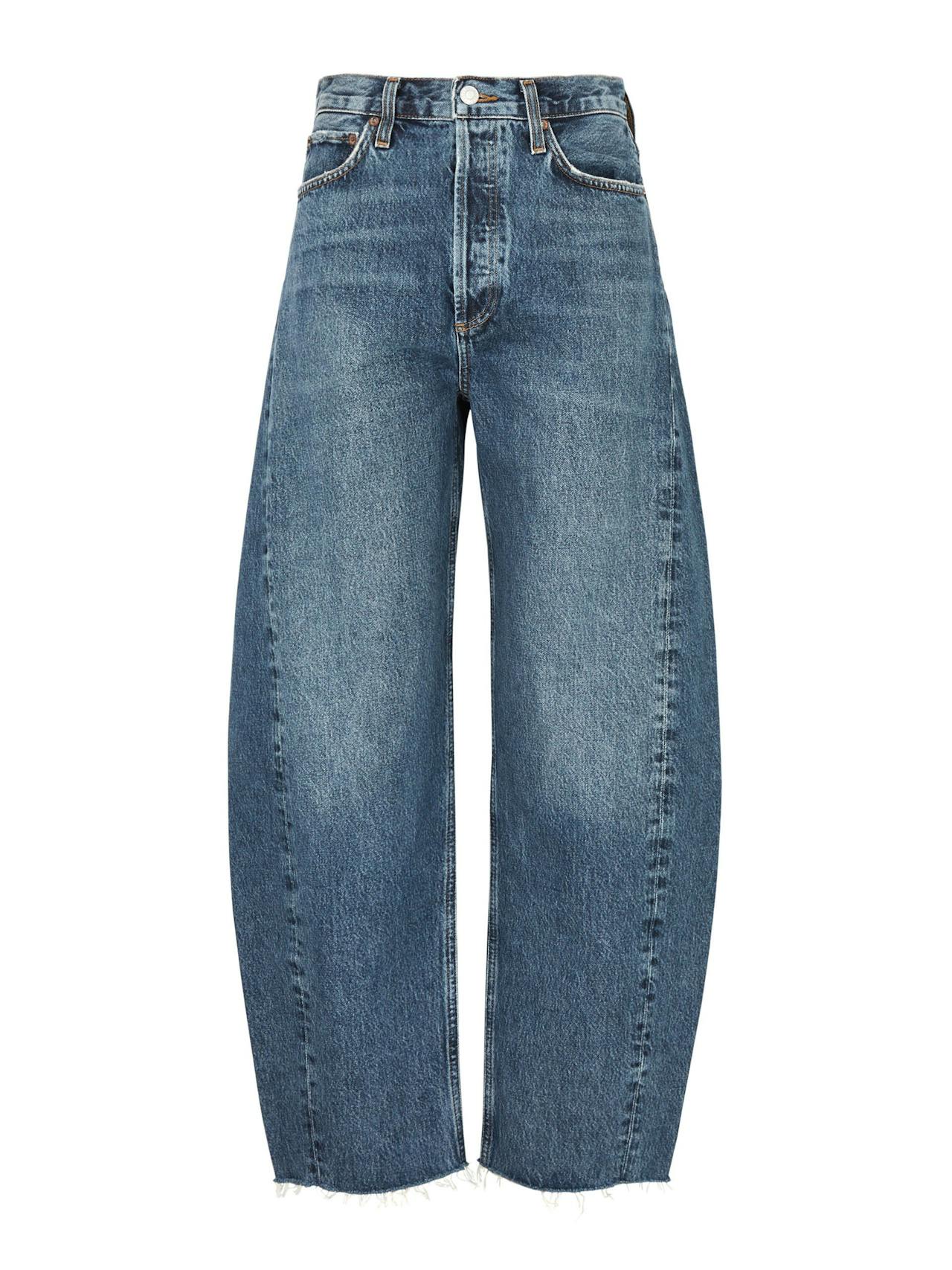Luna barrel-leg jeans