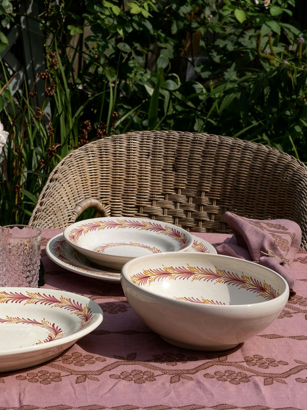 Heather large bowl Tabletop Ceramic Sharland England    - Collagerie