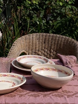 Heather large bowl Tabletop Ceramic Sharland England    - Collagerie