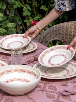 Heather large bowl Tabletop Ceramic Sharland England    - Collagerie