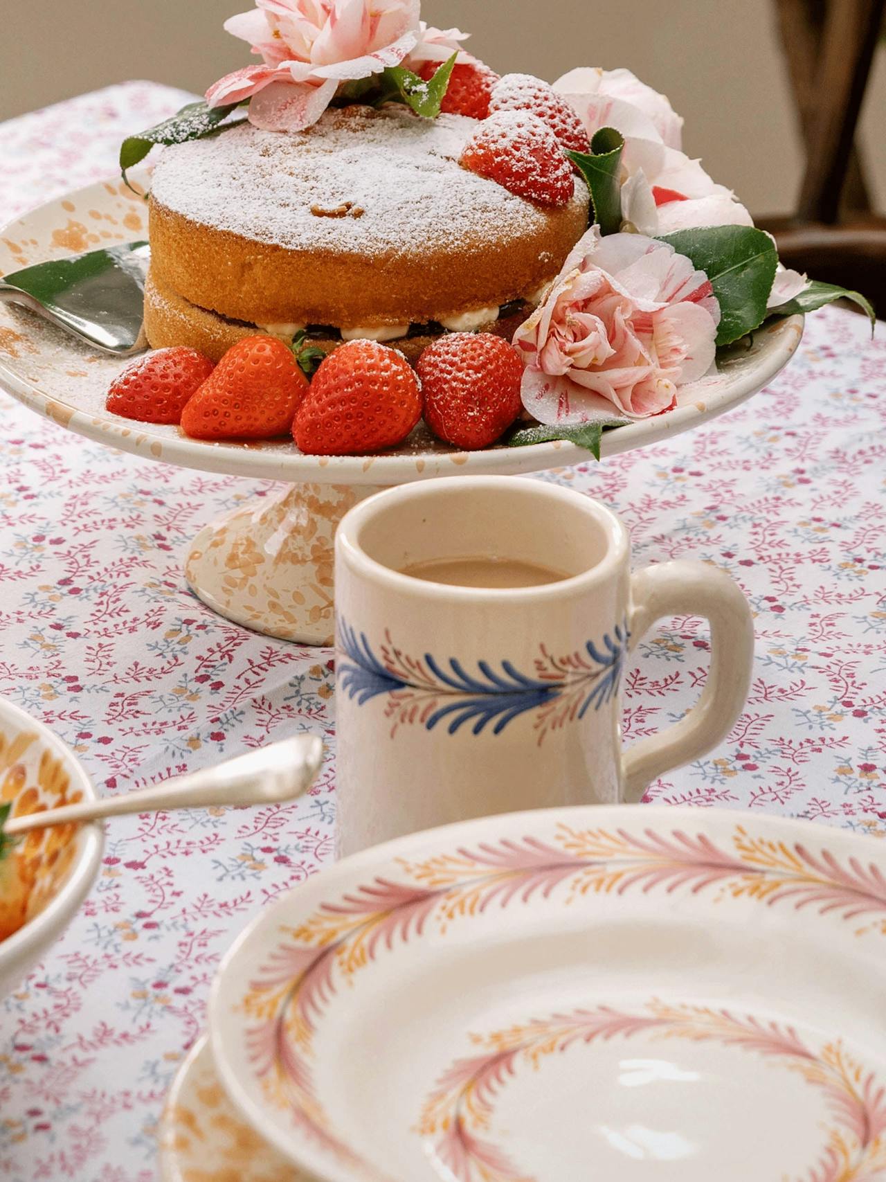 Heather breakfast mug Tabletop Ceramic Sharland England    - Collagerie