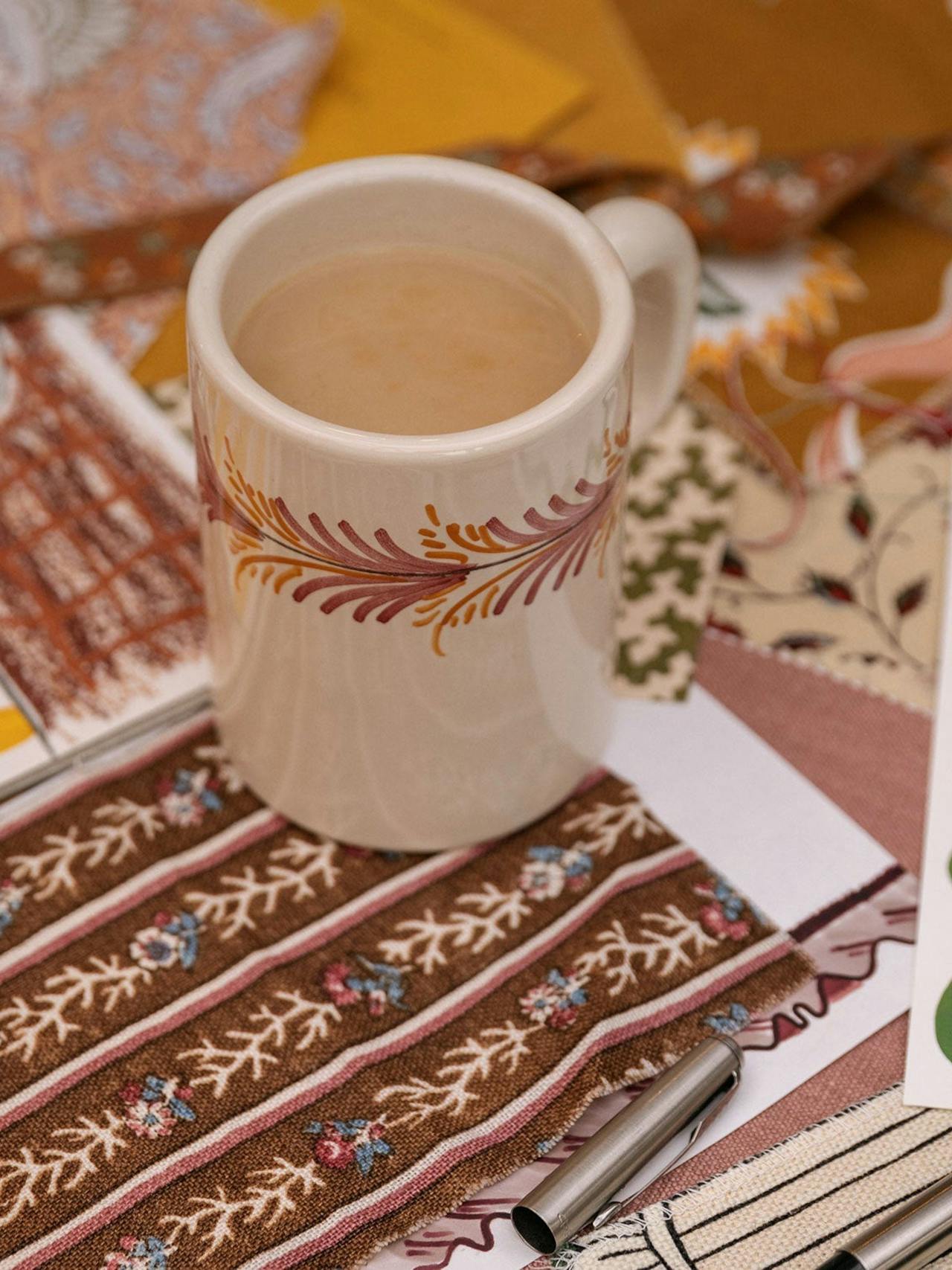 Heather breakfast mug Tabletop Ceramic Sharland England    - Collagerie