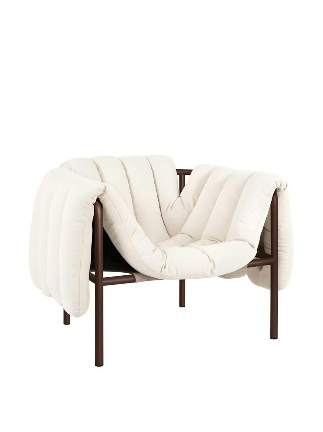 Puffy lounge chair