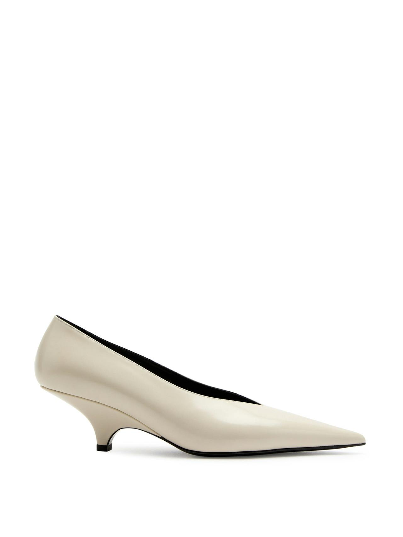 The Wedge Heel 50 leather pumps