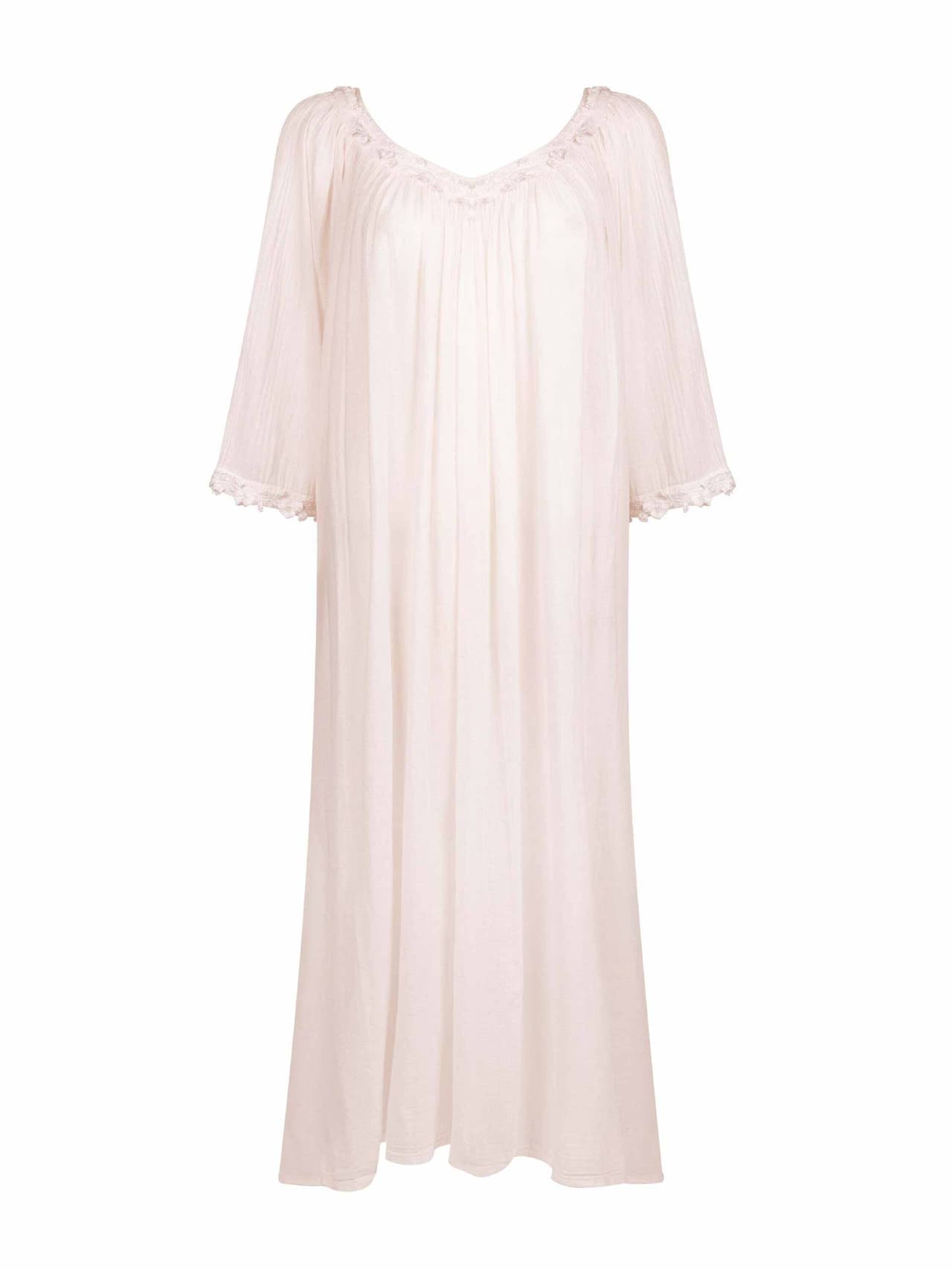 Cotton full length Julia nightdress