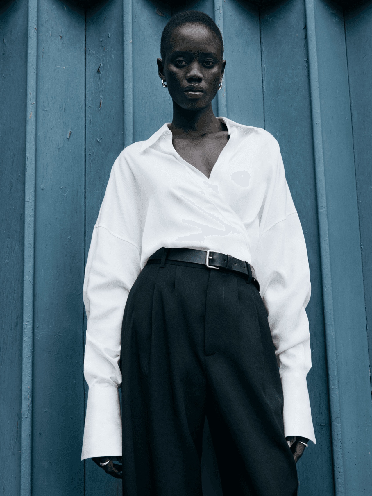 Ncuti: Tencel, Off-White x Felicity Kay Shirts With Nothing Underneath    - Collagerie