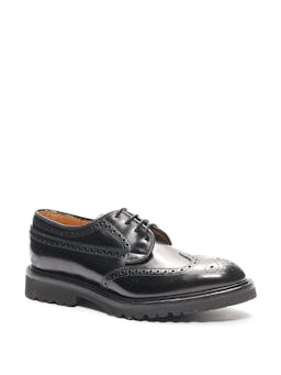 Black Guinevere Brogue derby shoes Shoes Macian    - Collagerie