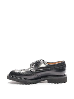 Black Guinevere Brogue derby shoes Shoes Macian    - Collagerie