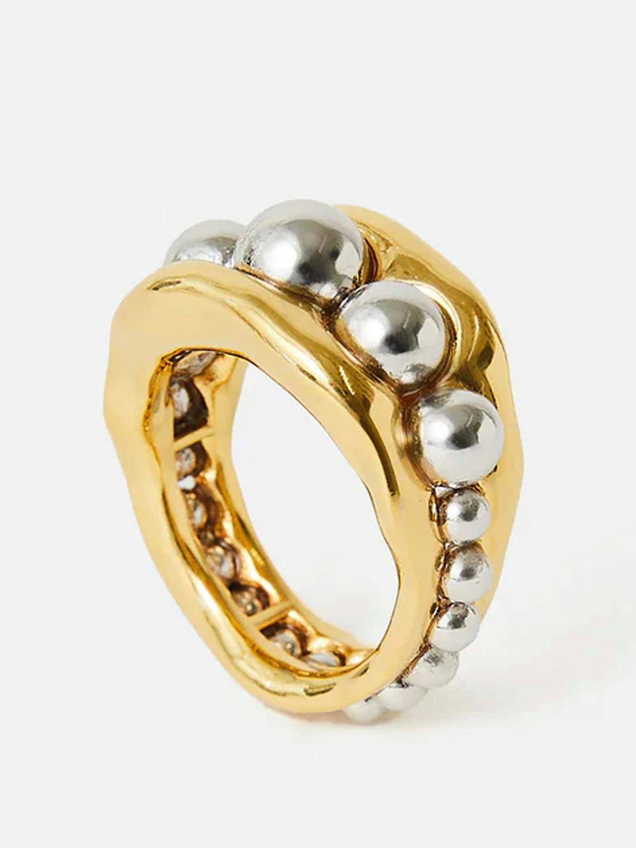 Molten bead ring