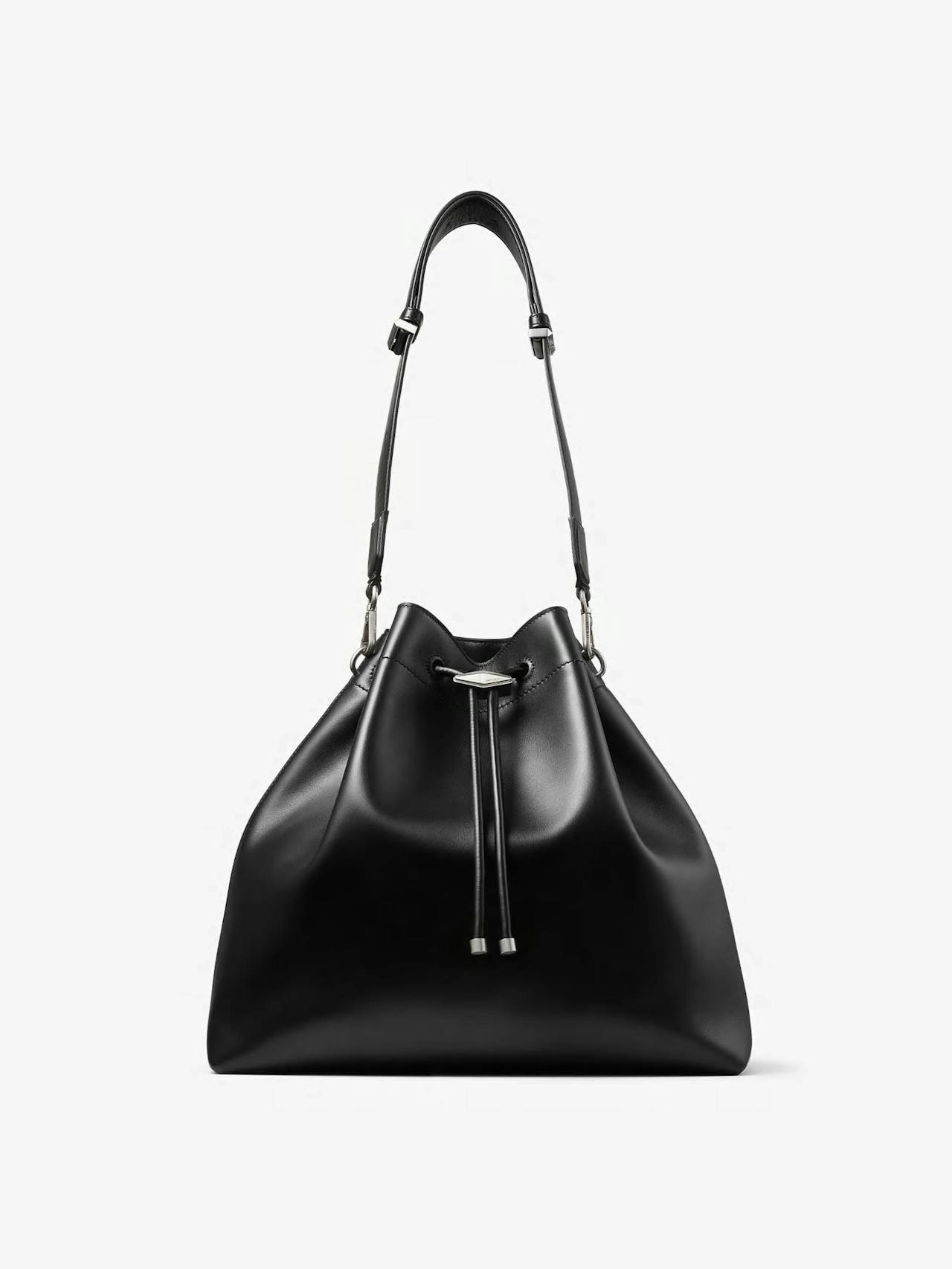 Cinch L black calf leather bag