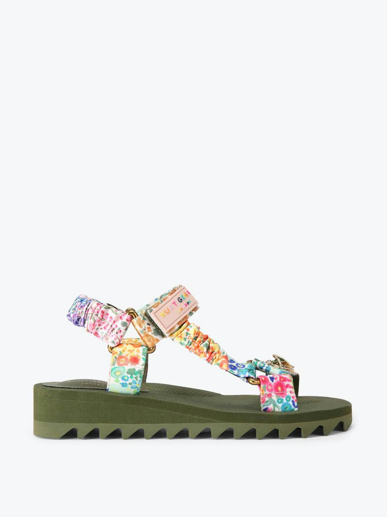 Floral couture orion sandals