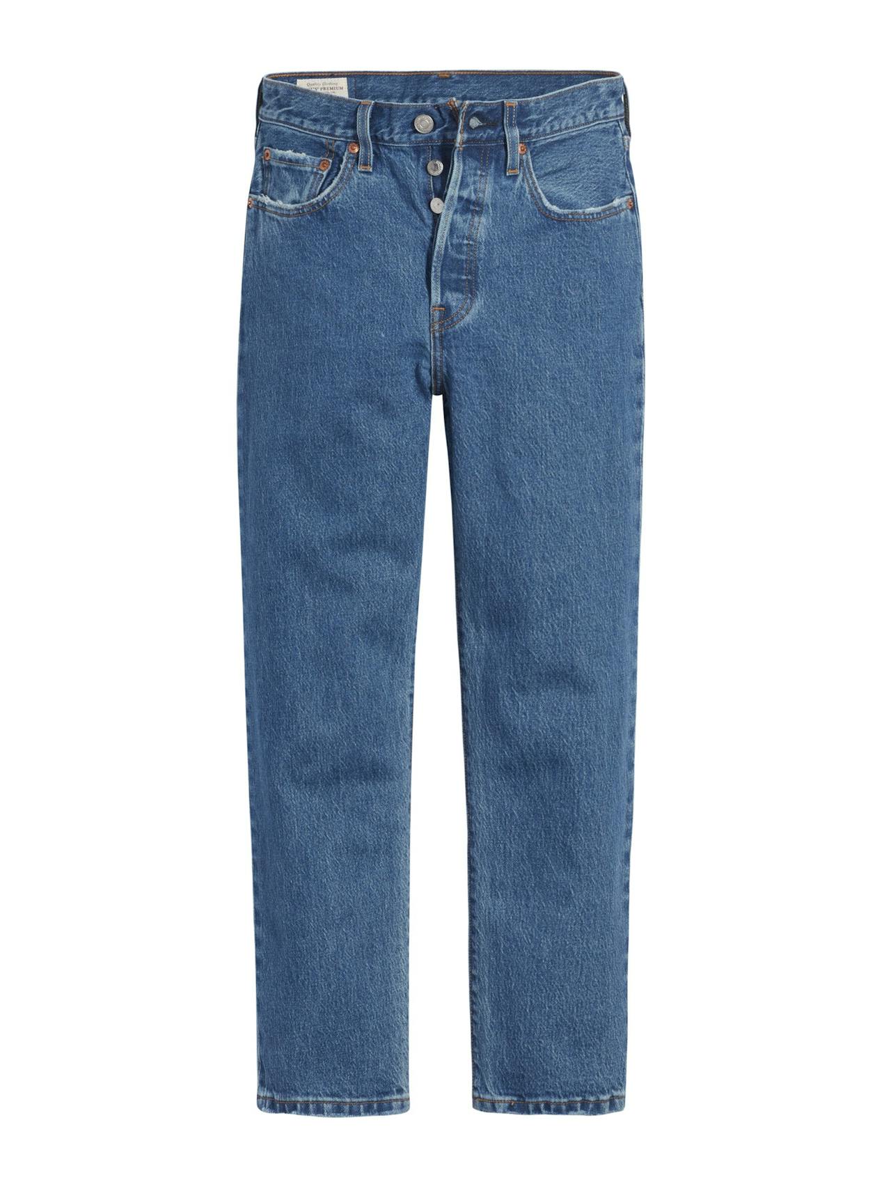 501 original jeans in Medium Indigo Stonewash