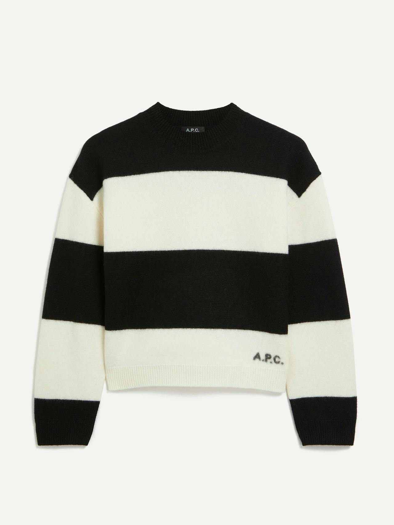 Penny striped merino wool jumper