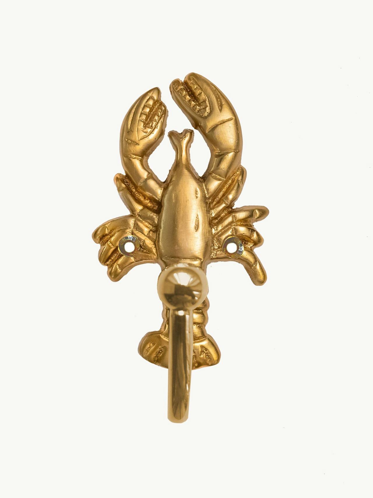 Lobster hook brass Hardware Amuse La Bouche    - Collagerie