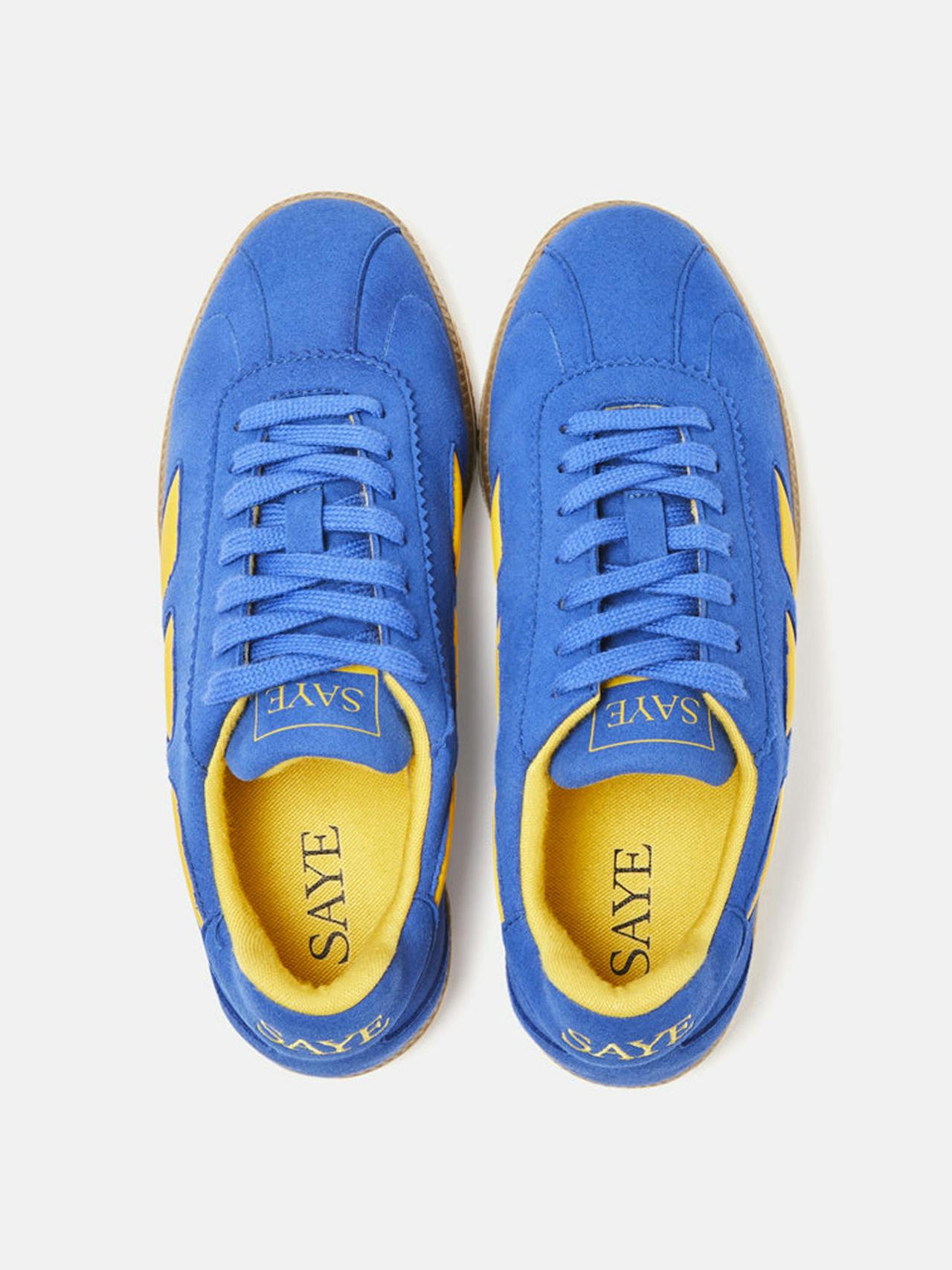 Modelo '70 trainer in blue and yellow Shoes SAYE    - Collagerie