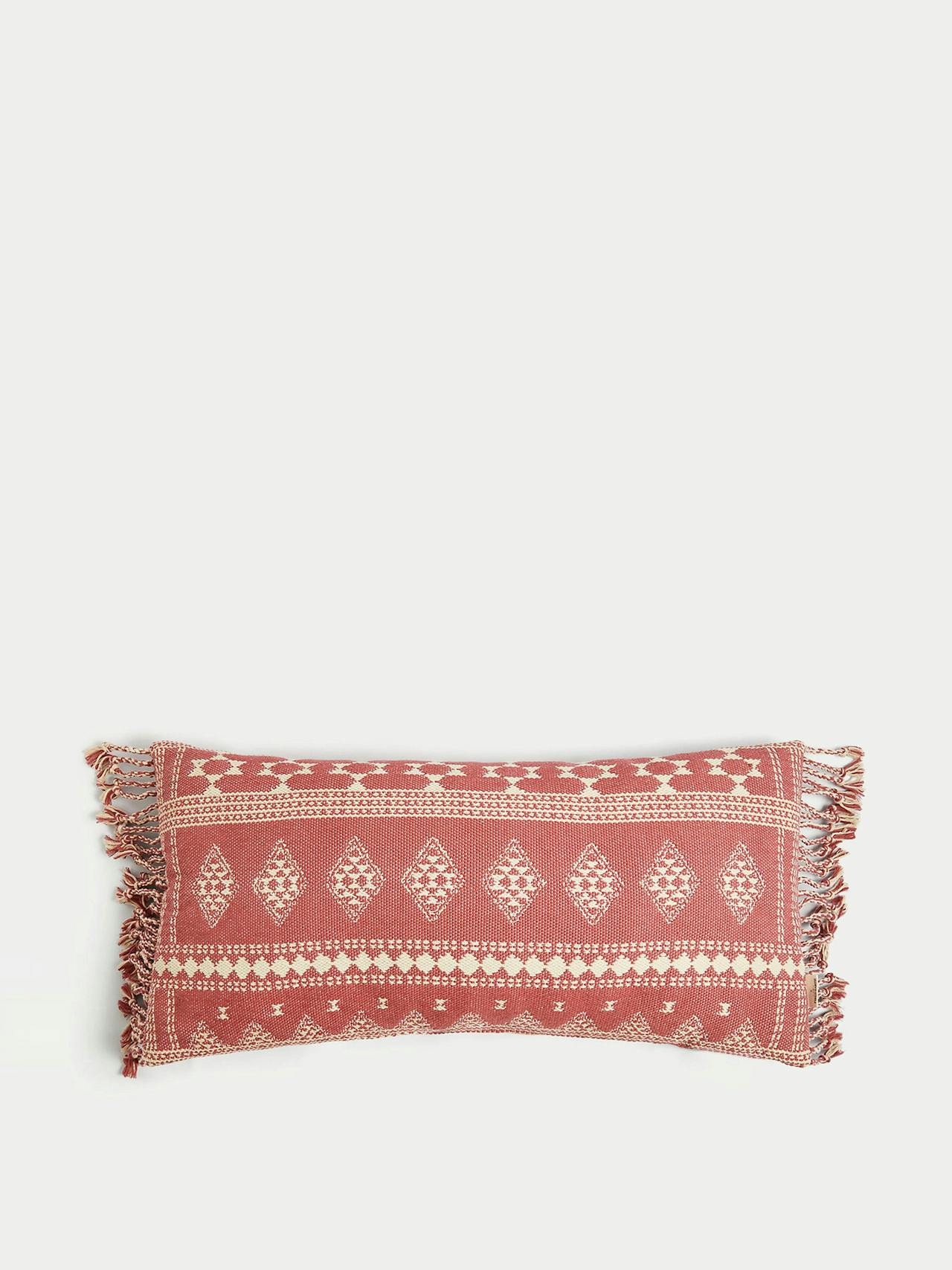 Jaipur Bassi woven outdoor bolster cushion