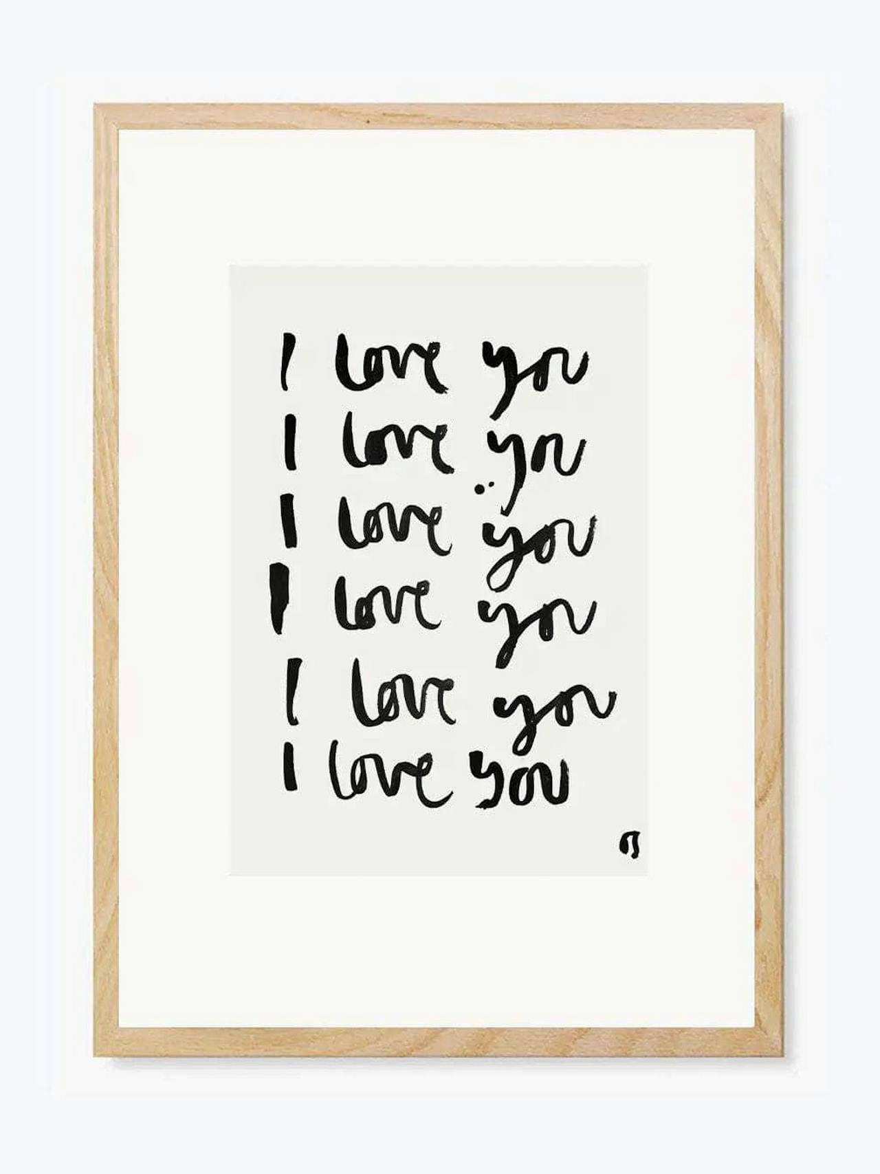 “Love” art print