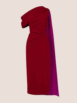 Single-shoulder cape Maite dress Ready-To-Wear Roksanda    - Collagerie