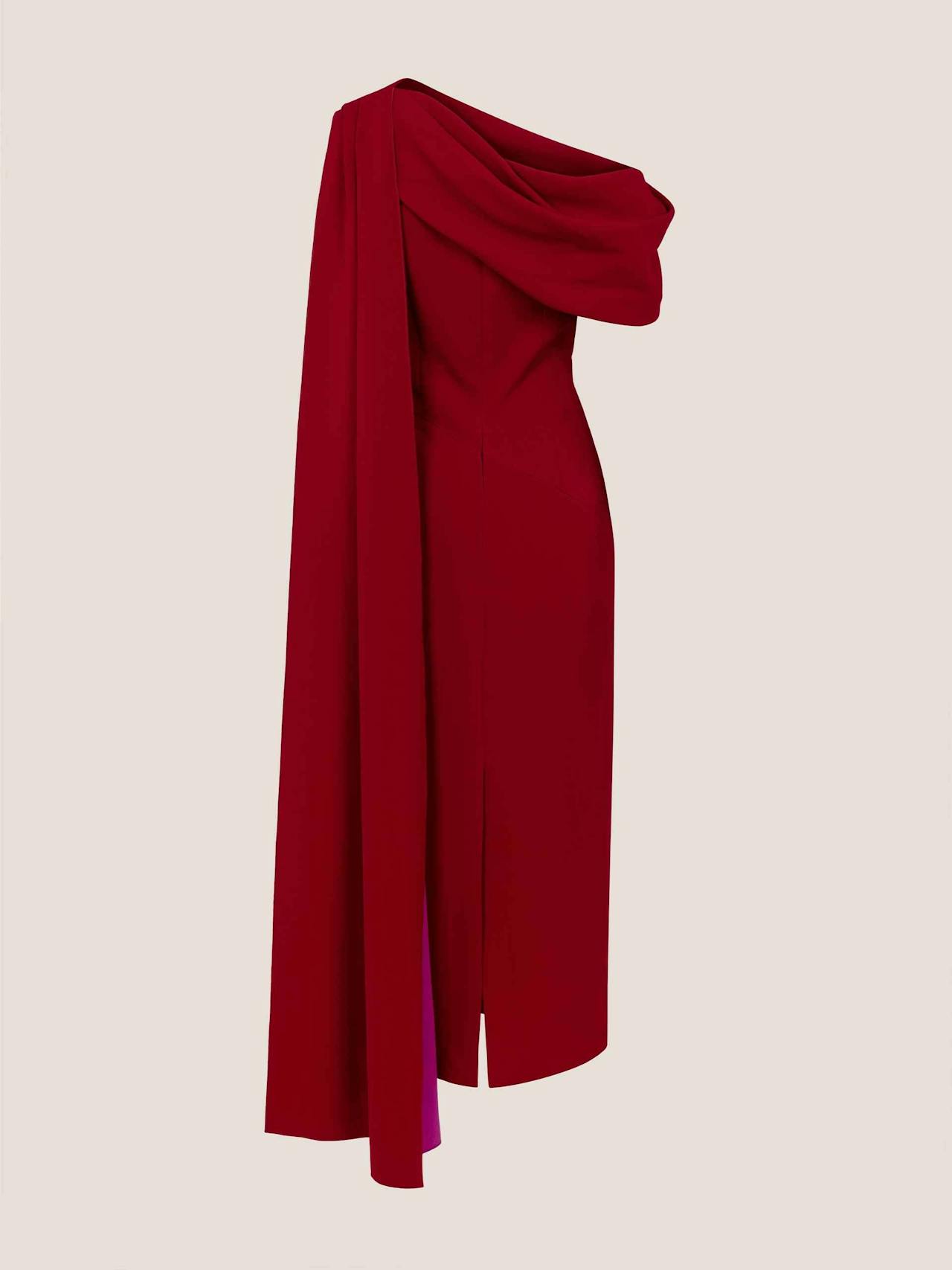 Single-shoulder cape Maite dress Ready-To-Wear Roksanda    - Collagerie