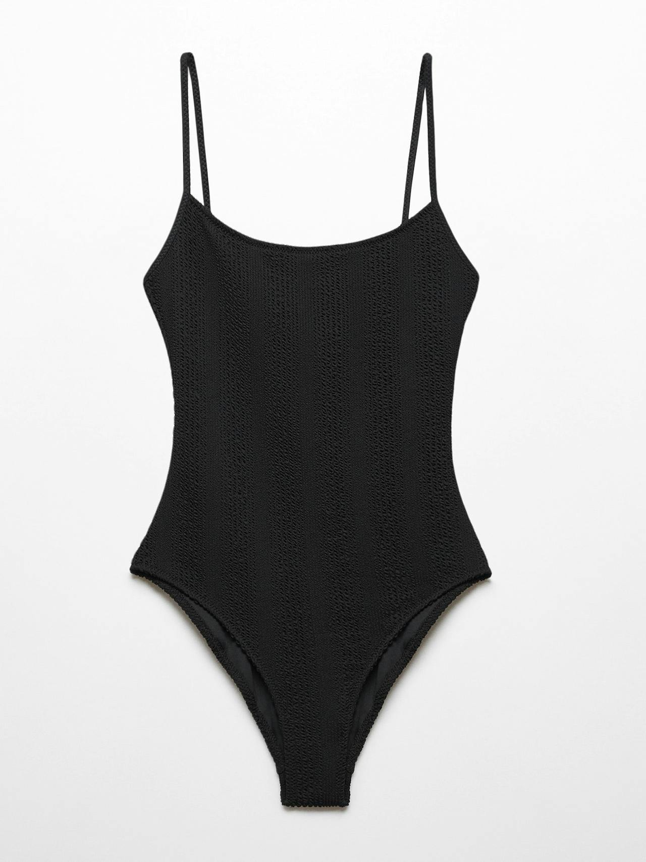 Textured swimsuit