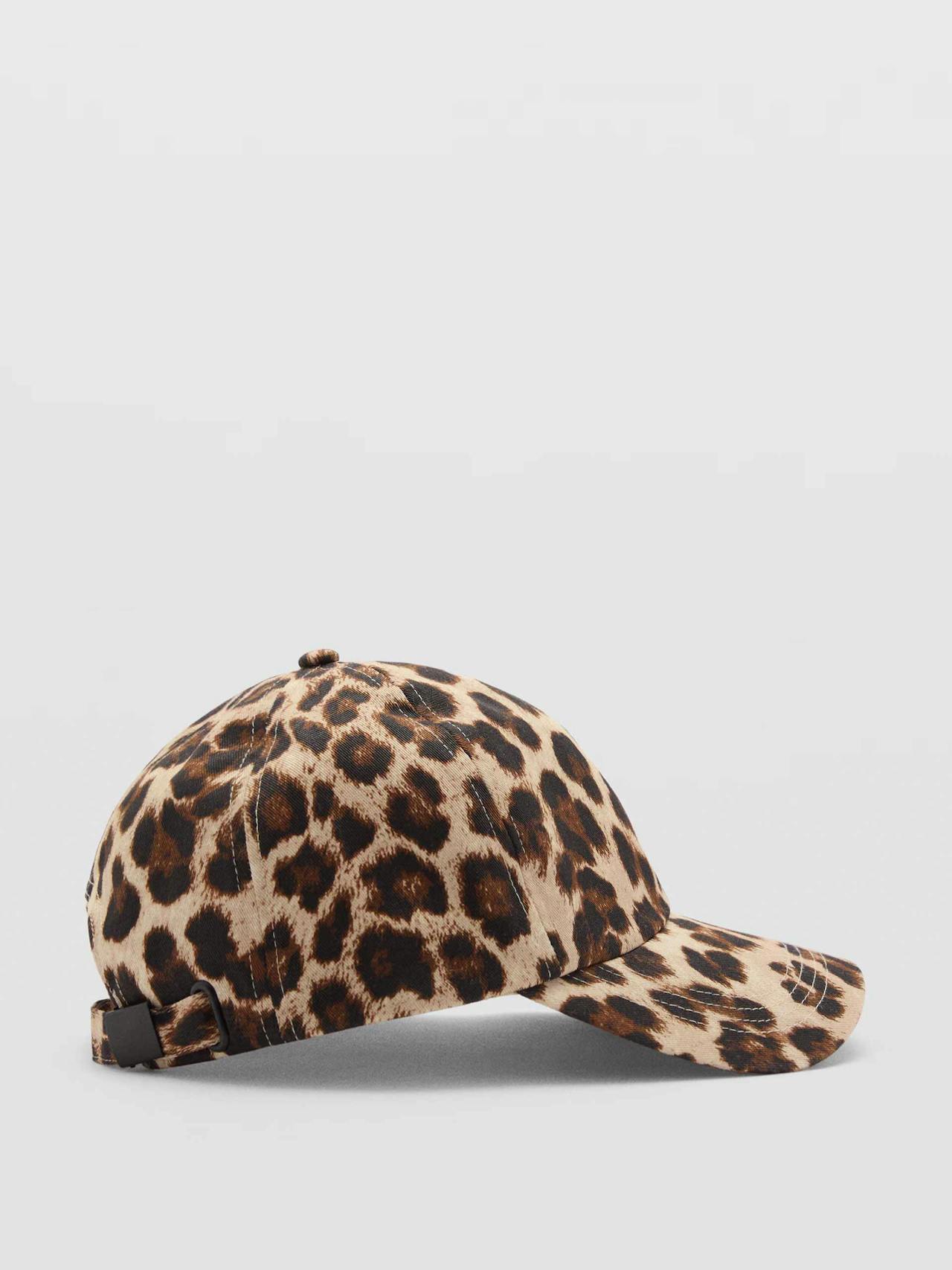 Leopard print cap