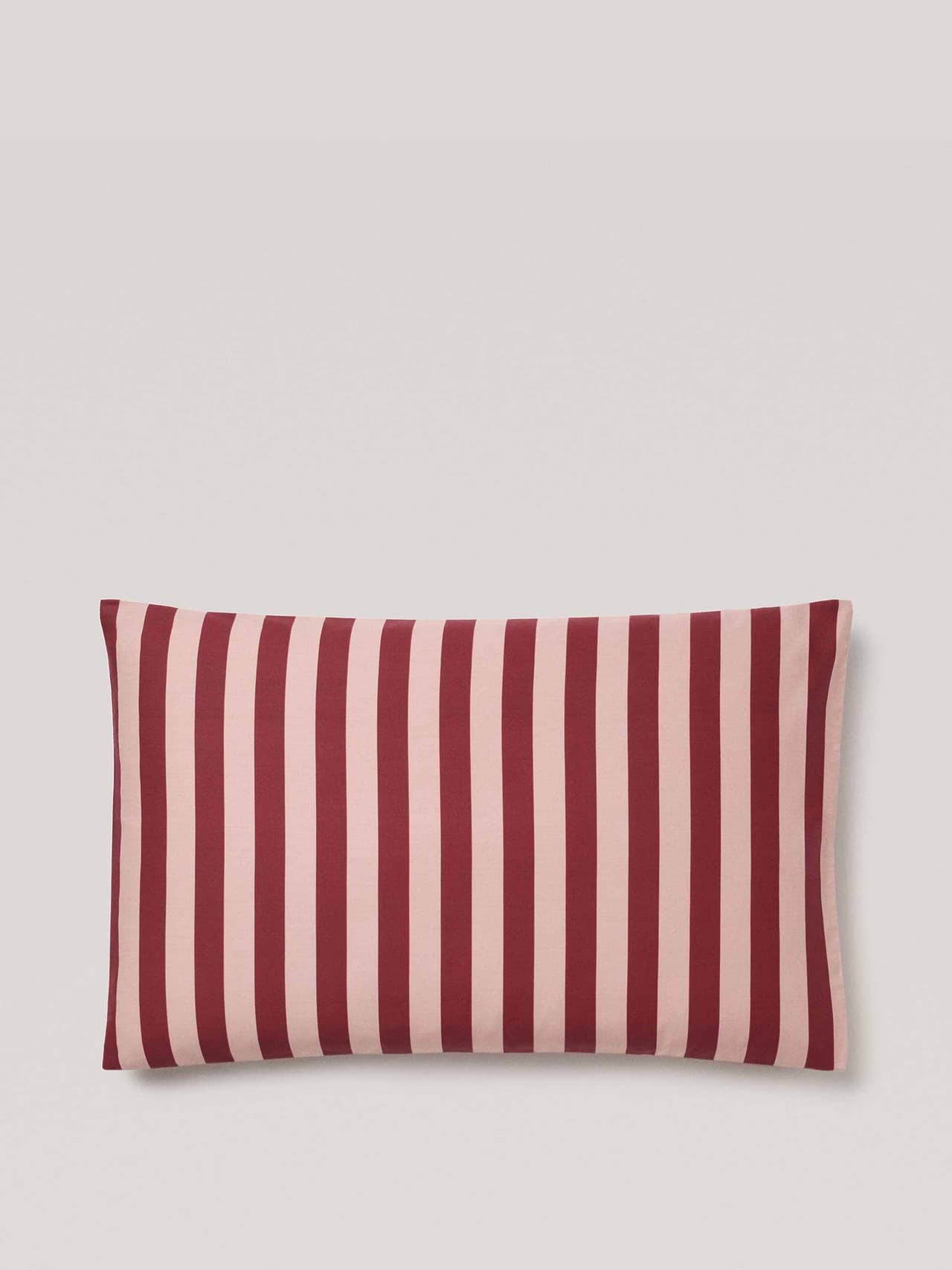 Kodak stripe percale cotton pillowcase